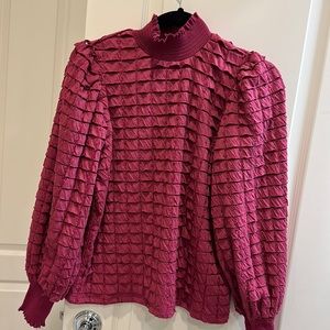 Maroon English Factory Top